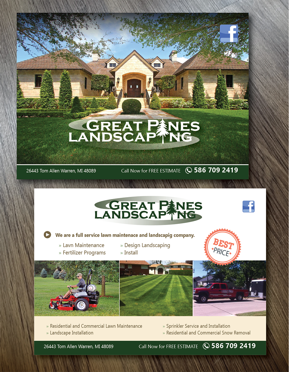 Postcard Design by alex989 for this project | Design #5832646