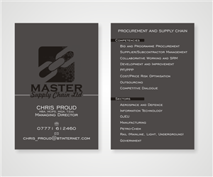 Business Card Design by Artissan for this project | Design: #5833172