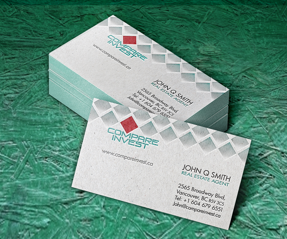 Logo and Business Card Design by Farzan Kermani for Compare Invest Pty Ltd | Design #5808231