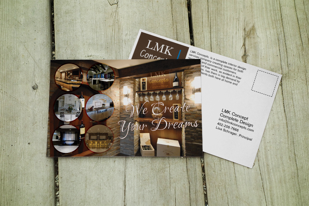 Postcard Design by Deon Strydom for lmk concepts | Design #5852286
