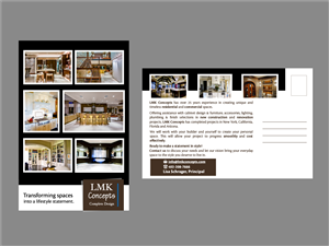 Postkarten-Design von raluca.b für lmk concepts | Design: #5823245