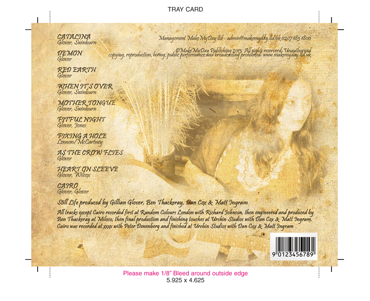 CD Cover Design by Andrea for this project | Design #1582472