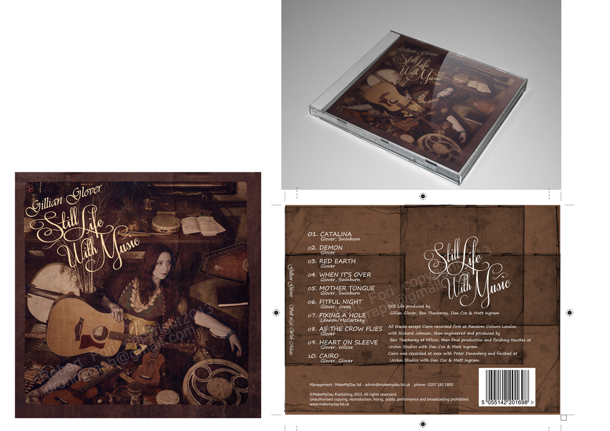 CD Cover Design by Vekton for this project | Design #1588071