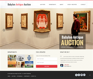 Web-Design von pb für artfoxlive | Design #5825450