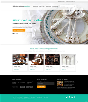 Web Design by pb for artfoxlive | Design: #5825452