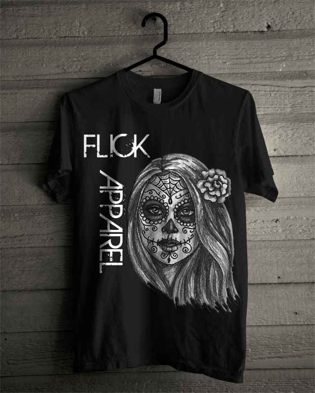 T-shirt Design by bahoe69 for FLICK Apparel | Design #5900678