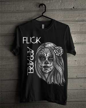 T-Shirt-Design von bahoe69 für FLICK Apparel | Design: #5900678