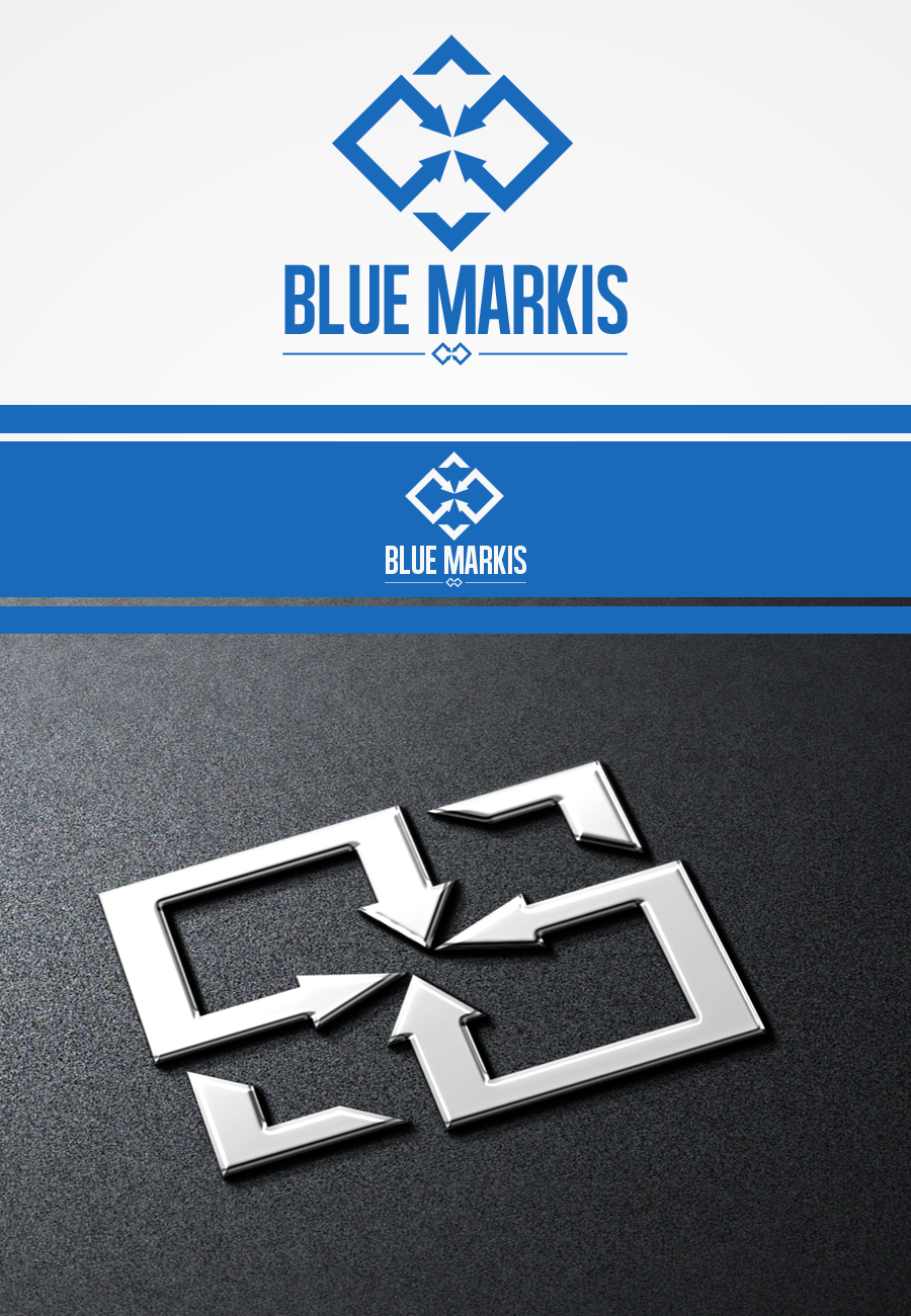 Logo Design by Bilal X.D for Grupo Blue Markis | Design #1583614