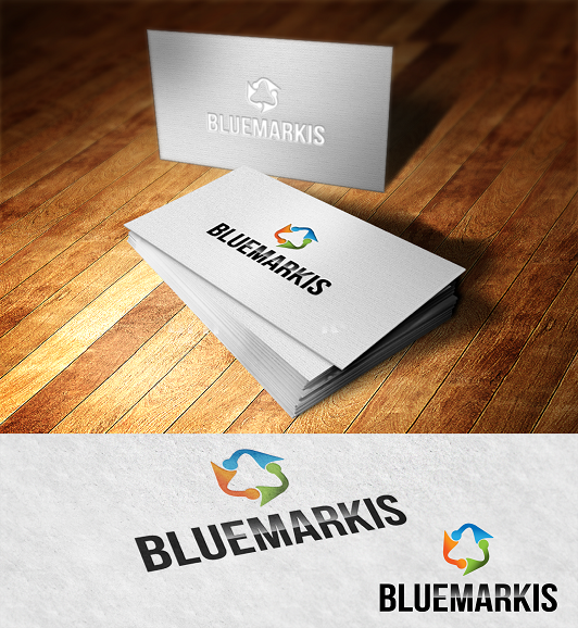 Logo Design by 9tnine for Grupo Blue Markis | Design #1582823