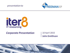 PowerPoint-Design von Mel Benton für iter8 | Design: #5876664