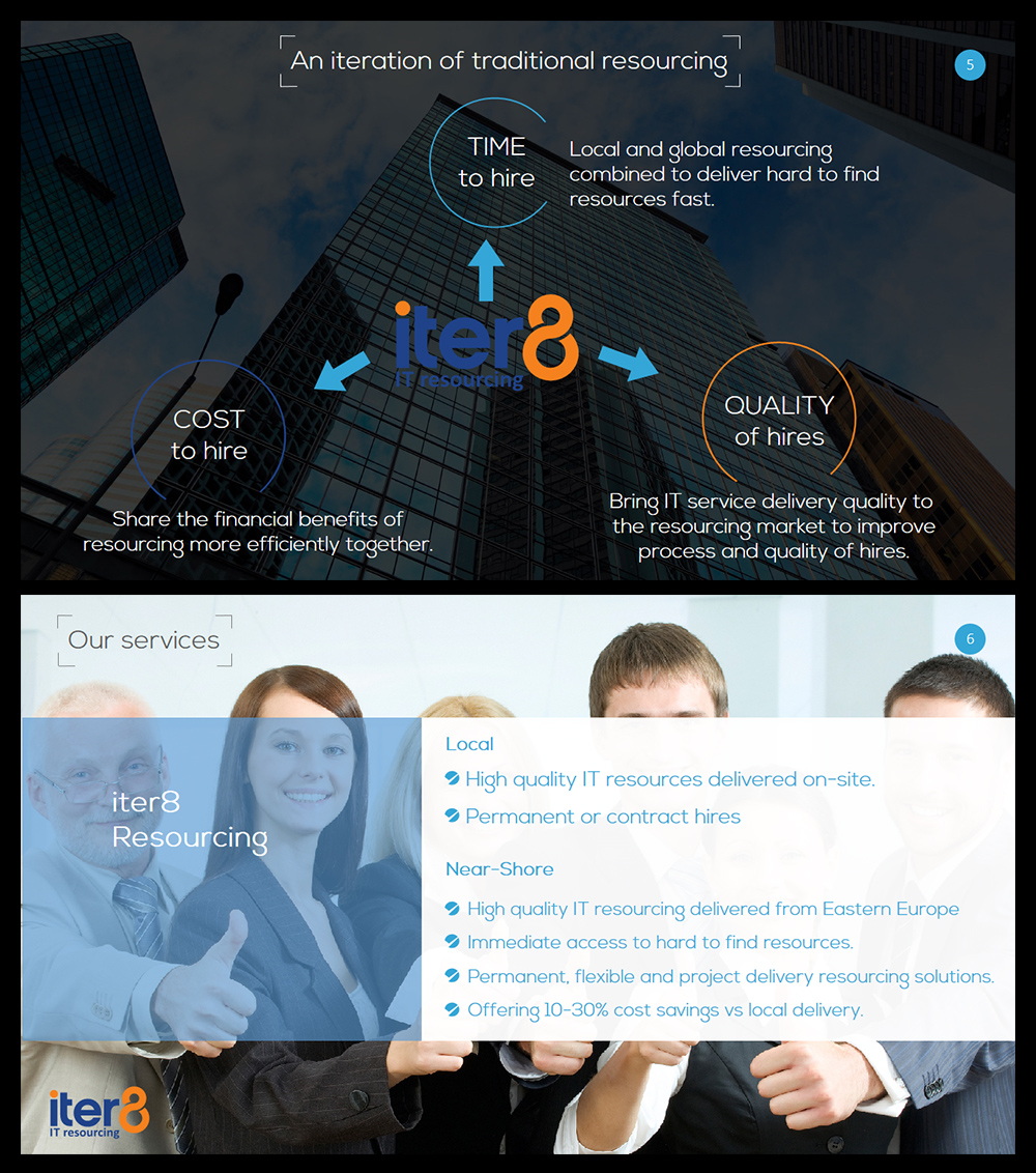 PowerPoint Design by Mathan Jawahar for iter8 | Design #5866896