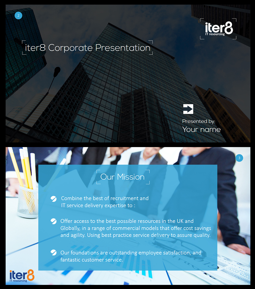 PowerPoint Design by Mathan Jawahar for iter8 | Design #5871843