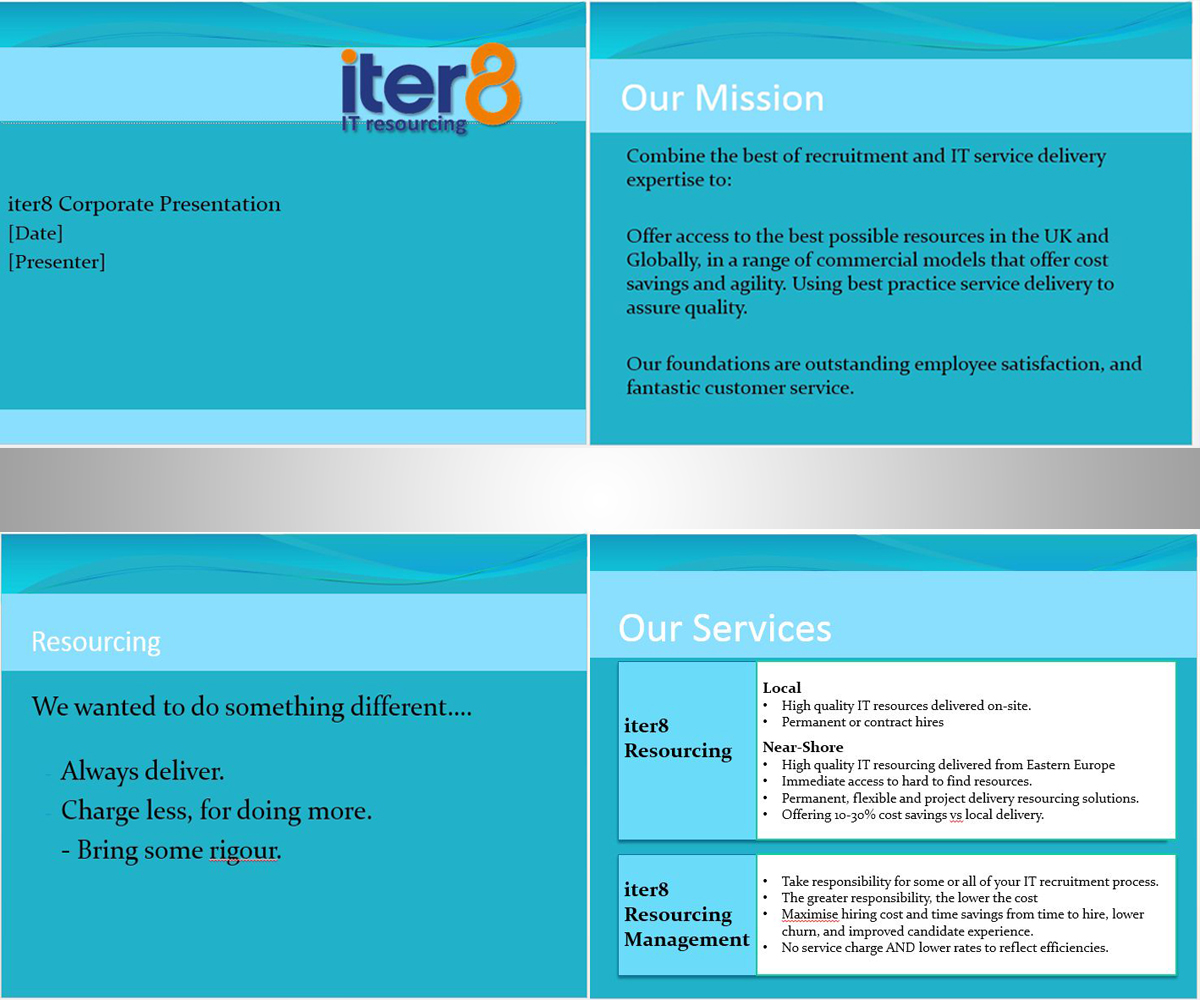 PowerPoint Design by agungahmad29 for iter8 | Design #5881667
