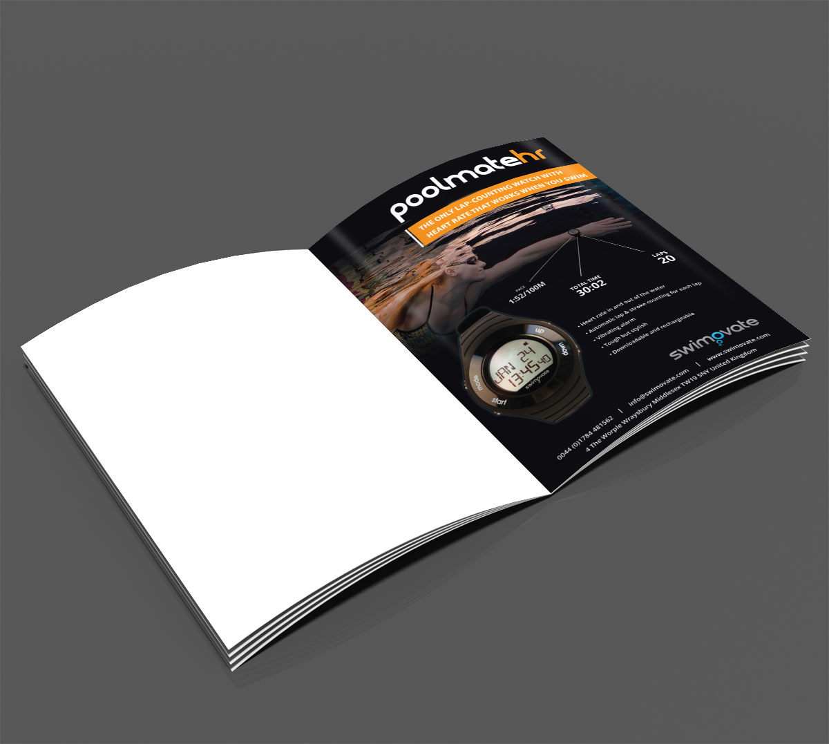 Print Design by uniquedesign10 for Swimovate Ltd | Design #5809298