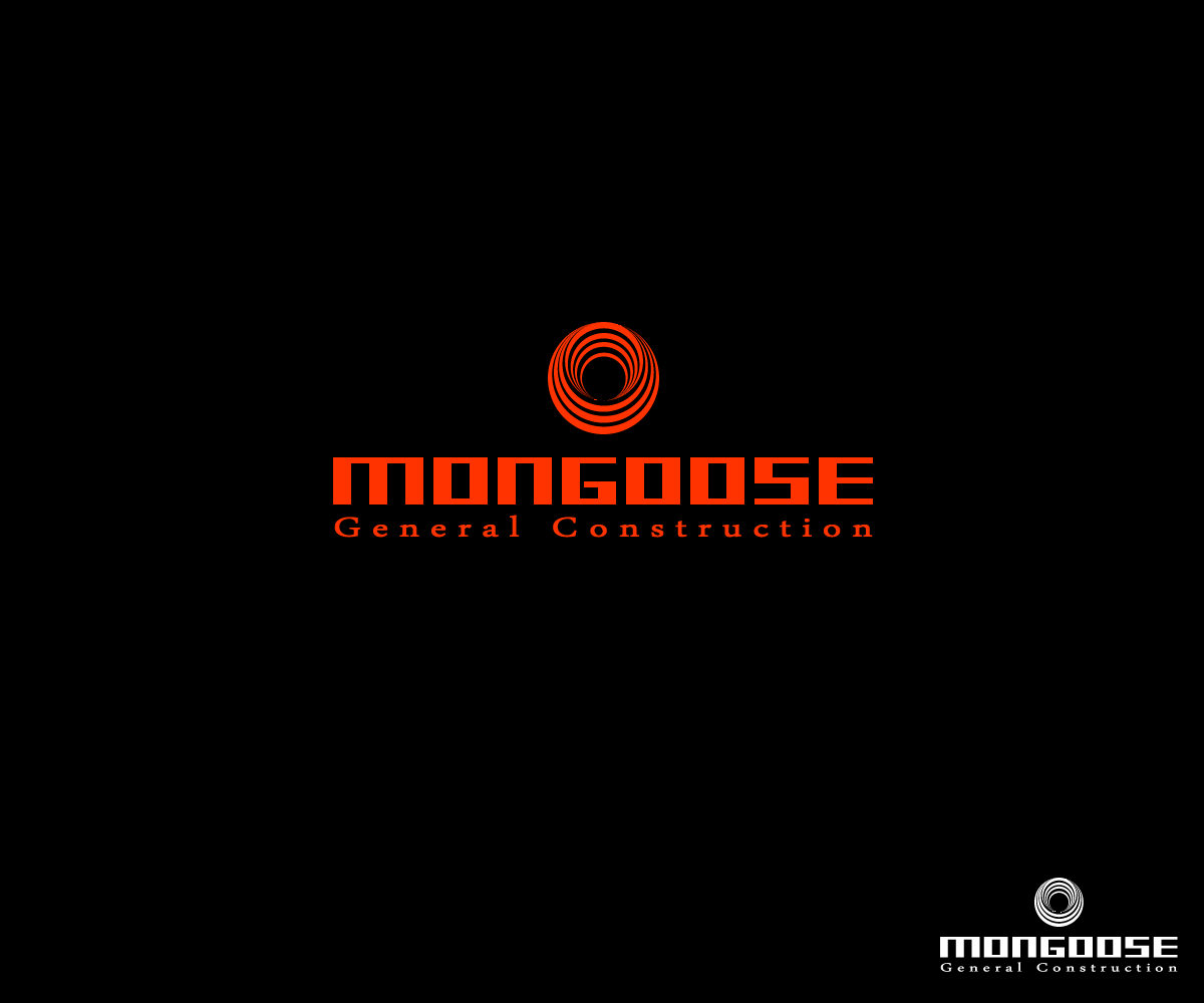 Logo Design by Fajfric for Mongoose General Construction | Design #5835286