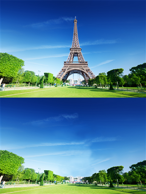 Famous Landmarks in a World without Engineers | Photoshop Design by Claireative