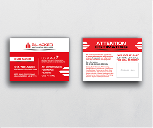Postcard Design by KreativeDesk for b.l. acker | Design: #5878989