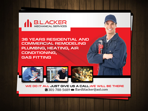 Postcard Design by ESolz Technologies for b.l. acker | Design #5815371