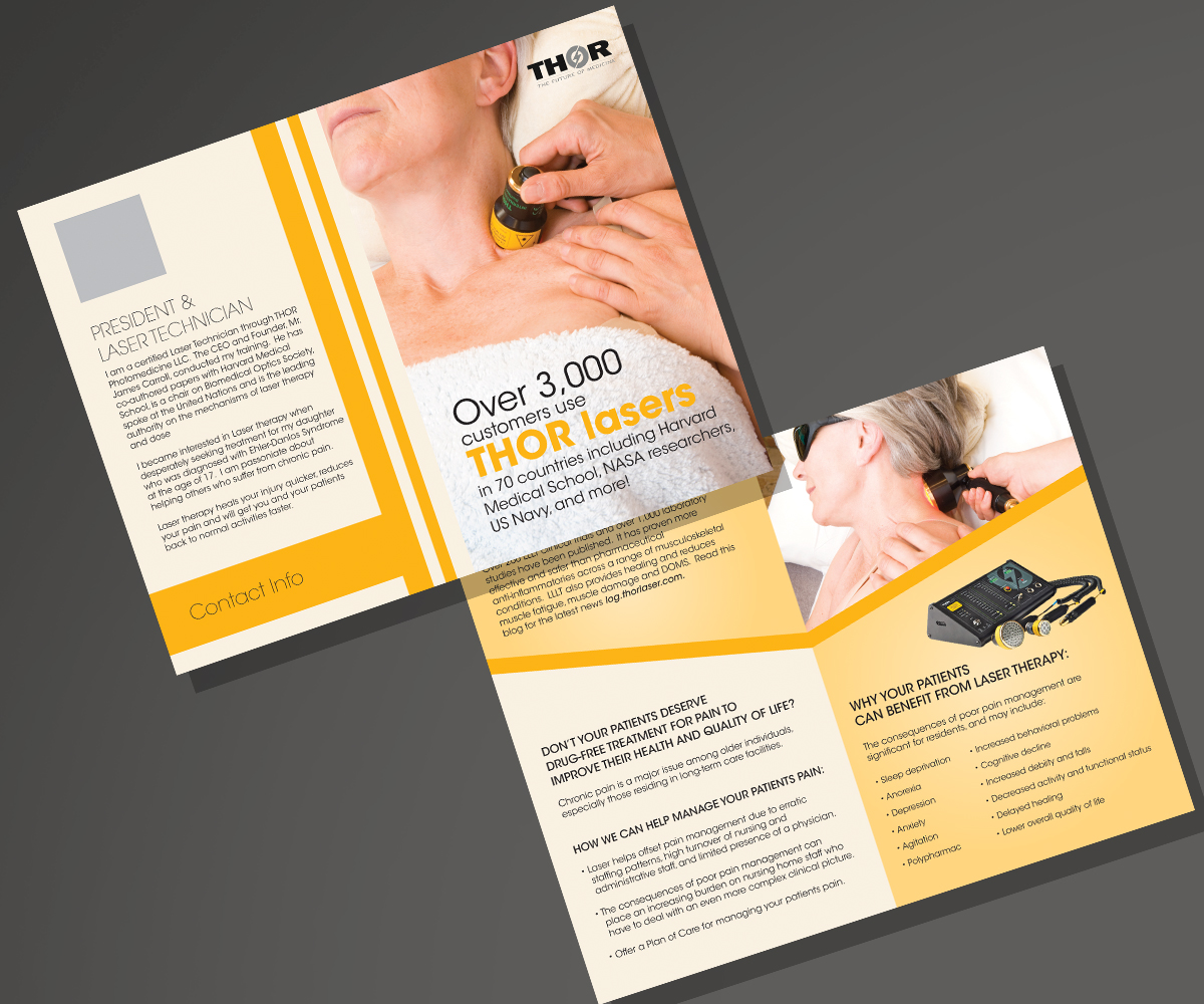 Flyer Design by KreativeDesk for MedLaser Pain and Wellness, LLC | Design #5863659