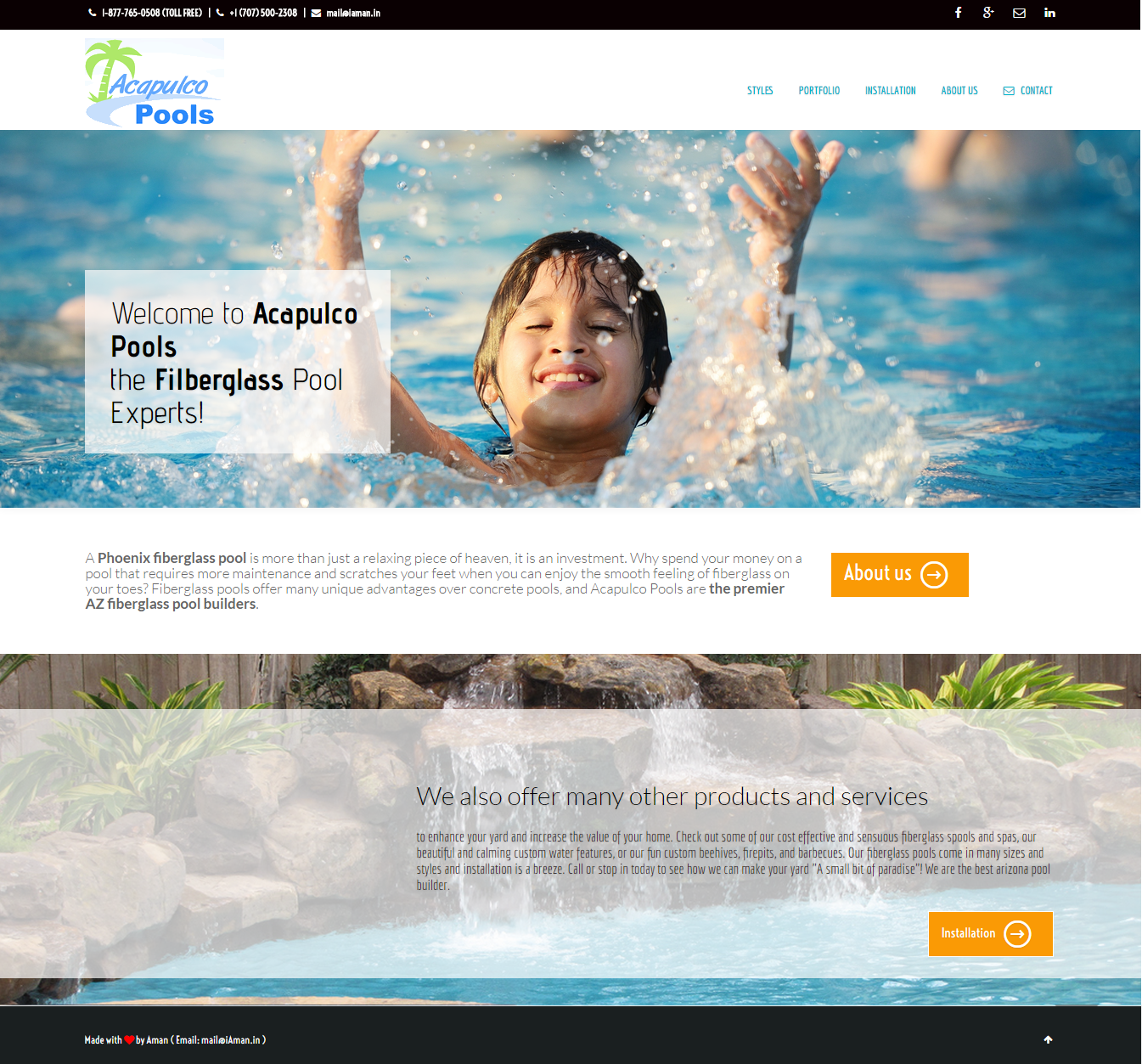 Wordpress Design by Aman for this project | Design #5847213