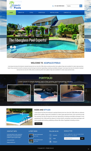 Design Wordpress par pb pour ce projet | Design : #5825441