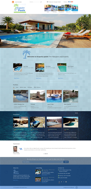 Wordpress Design by Da Miracle
