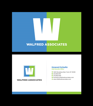 Walfred Associates | Logo and Business Card Design by MIND