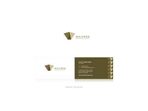 Walfred Associates | Diseño de Logo y Tarjeta de Presentación por Jillyn