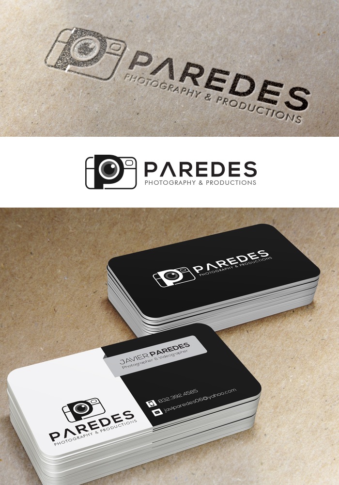 Logo and Business Card Design by Anooshaa for Paredes Photography & Productions | Design #5835361