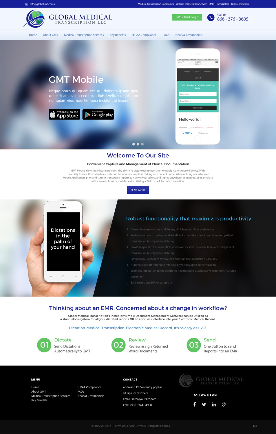 Web Design by pb for this project | Design #5825523