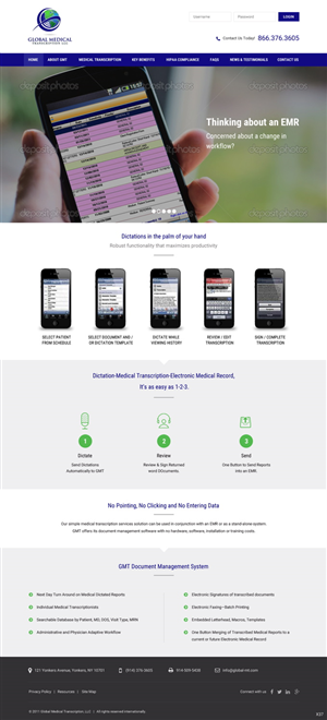 Web Design by pb for this project | Design: #5825537