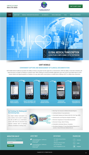 Web Design by pb for this project | Design: #5825557