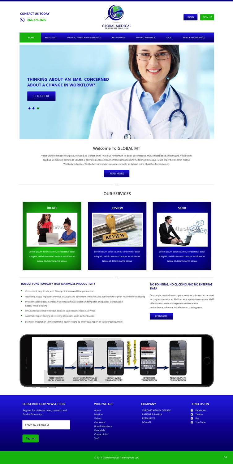 Web Design by pb for this project | Design #5825558