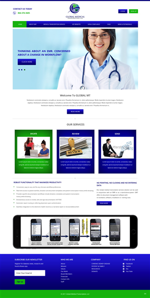 Web Design by pb for this project | Design: #5825558