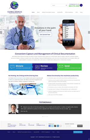 Web Design by pb for this project | Design: #5825559