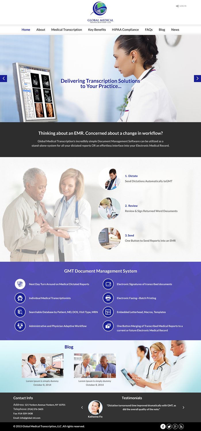 Web Design by rightway for this project | Design #5823839