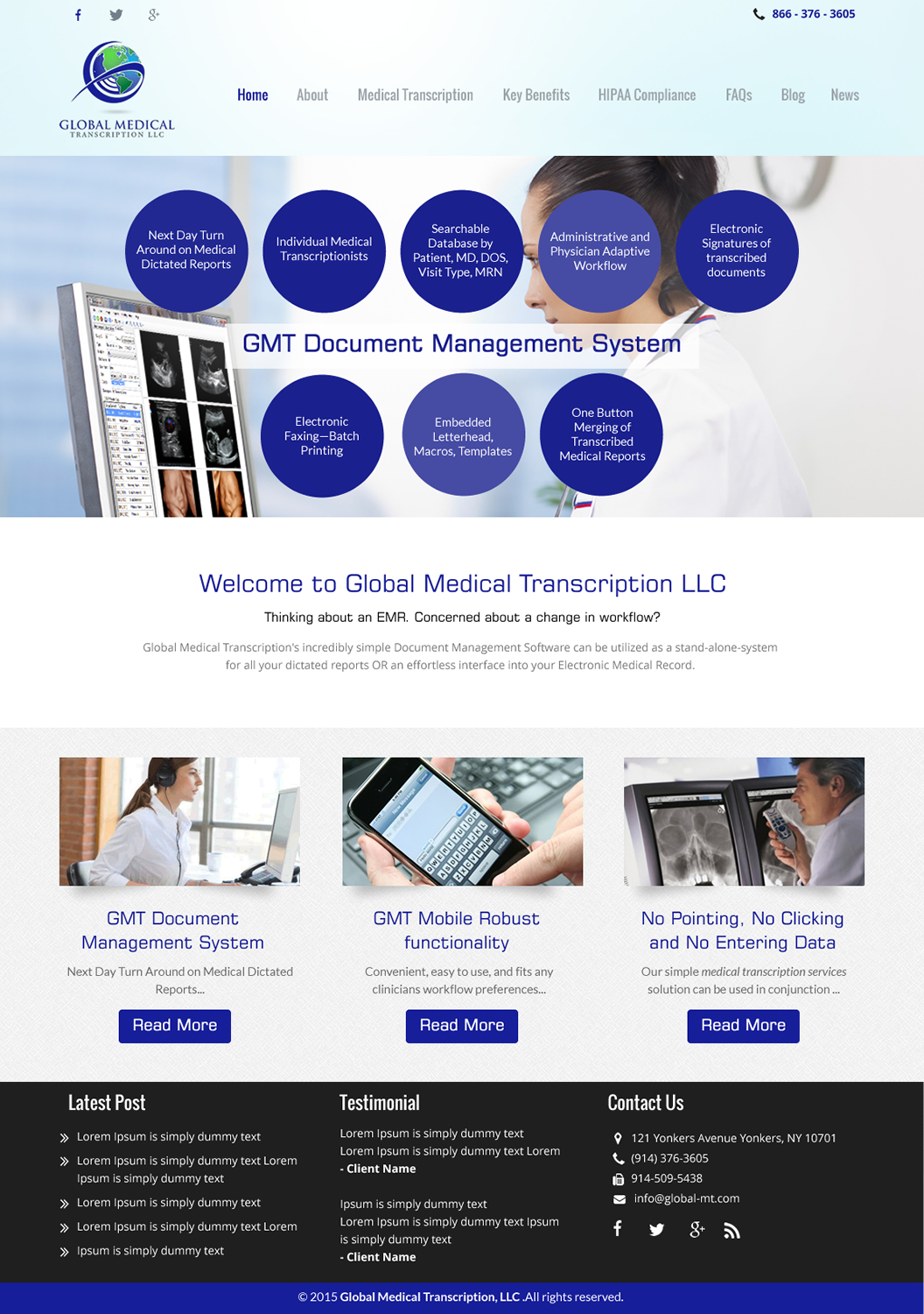 Web Design by rightway for this project | Design #5848071