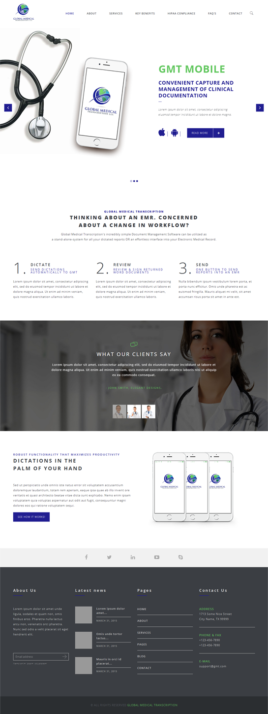 Web Design by Elegant Designs for this project | Design #5817526