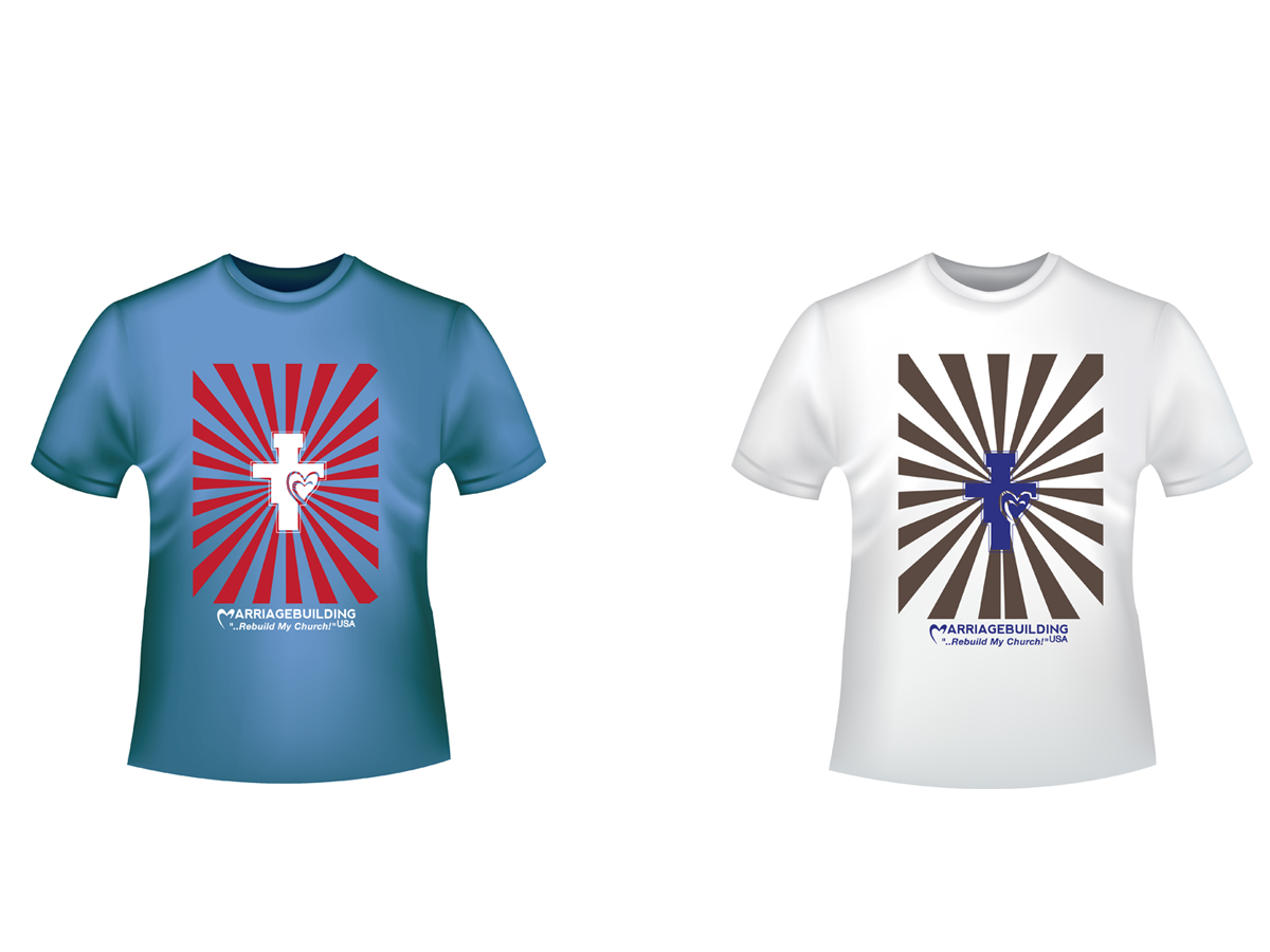 T-shirt Design by mariomd for MarriageBuilding USA | Design #5809557