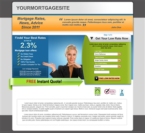 Landing Page Design by DesignXyz