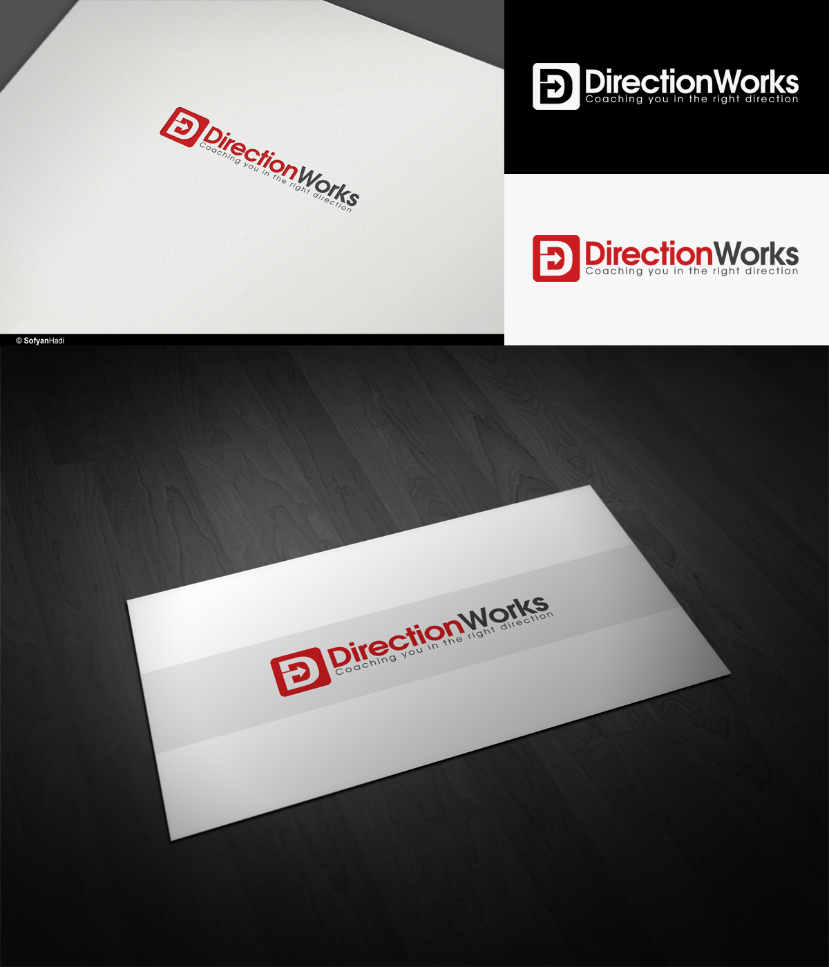 Logo Design by sofyanhadi for Direction Works | Design #1646659