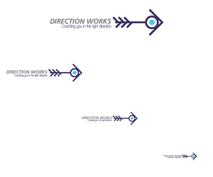 Logo Design by WholeBranding® for Direction Works | Design: #1607372