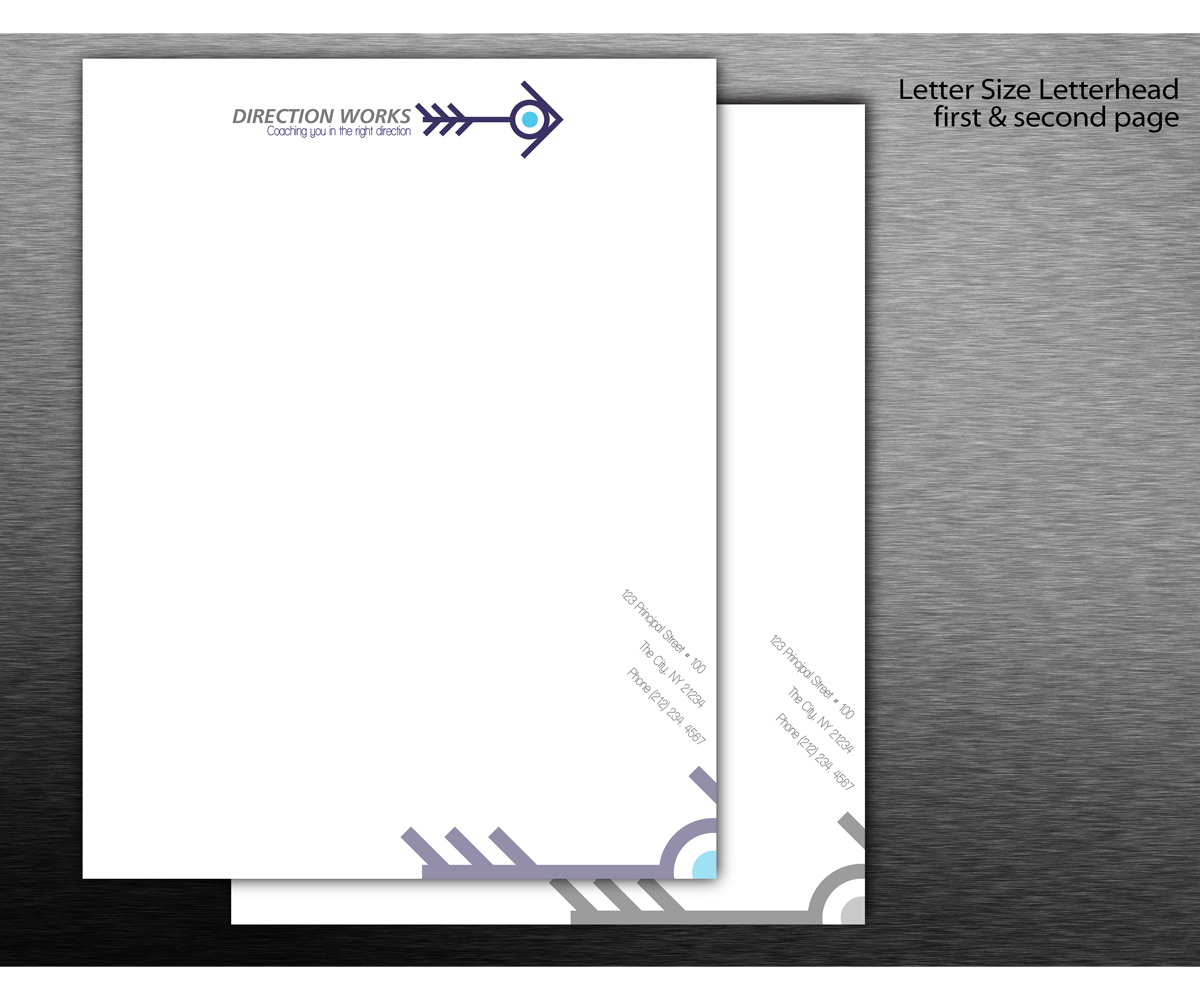 Logo Design by WholeBranding® for Direction Works | Design #1607382