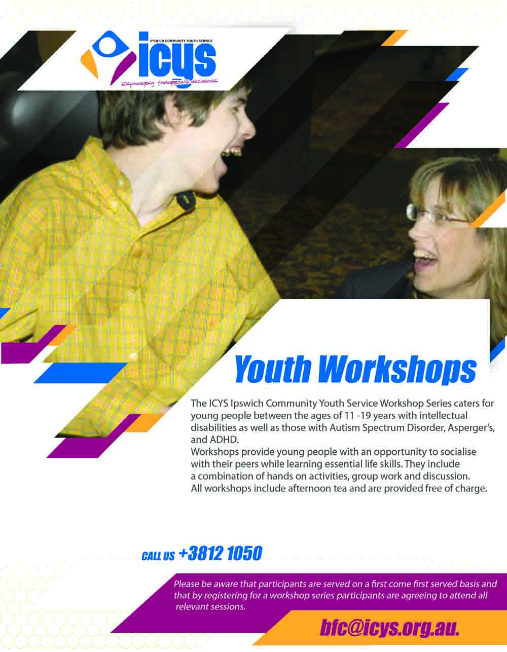Flyer Design by mostafa for ICYS Ipswich Community Youth Service Inc. | Design #1581800