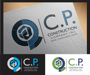 Logo Design by hari krishn for C.P.Construction Company, Inc. | Design: #5827816