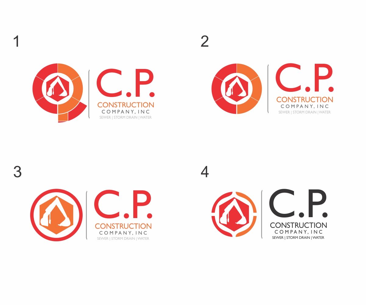 Logo Design by hari krishn for C.P.Construction Company, Inc. | Design #5845449