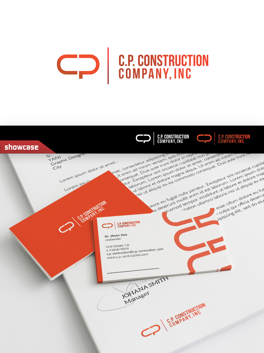 Logo-Design von yani hidayat für C.P.Construction Company, Inc. | Design #5952790