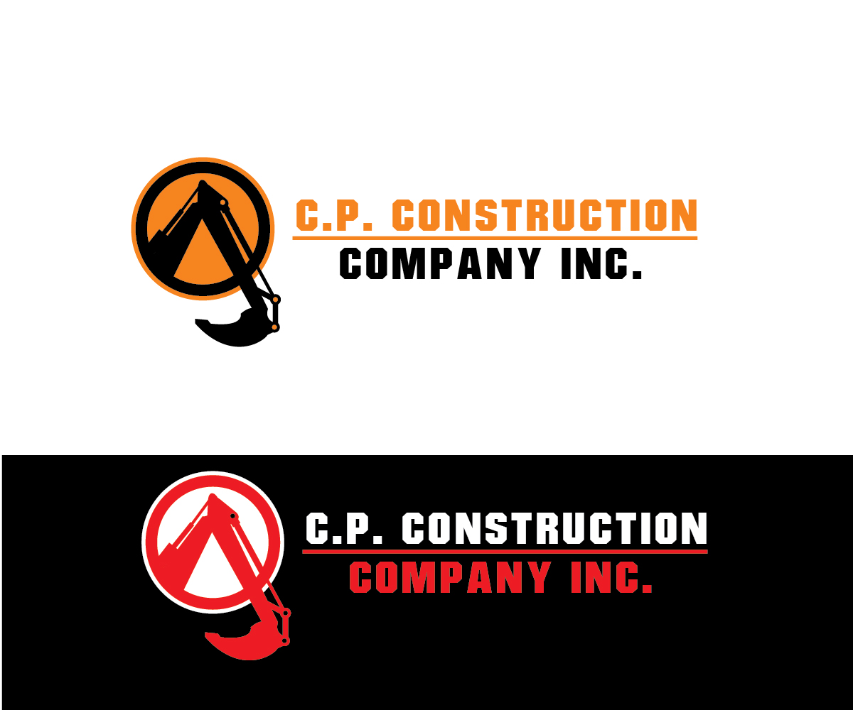 Logo Design by renderman for C.P.Construction Company, Inc. | Design #5836002