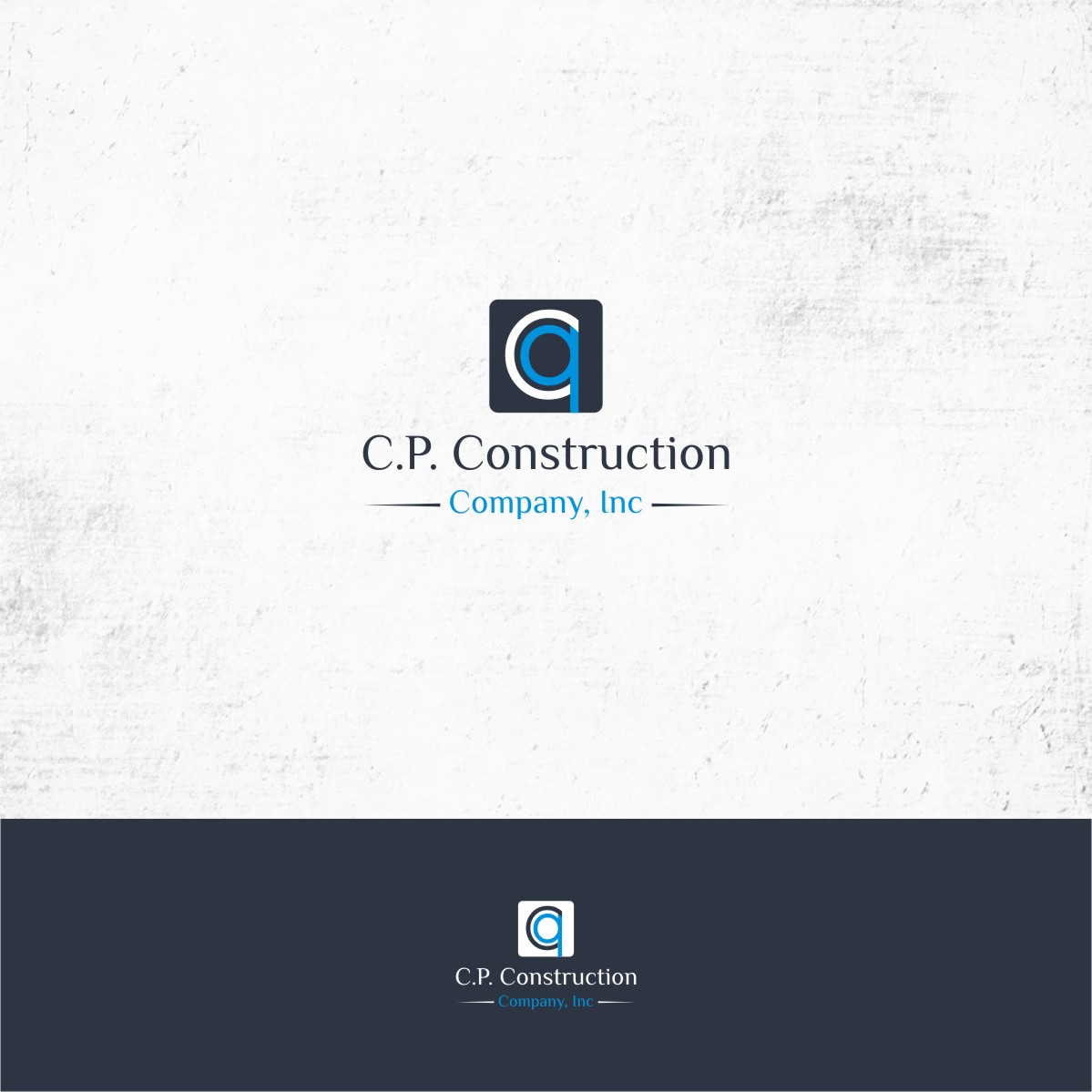 Logo Design by INDIAN_Ashok for C.P.Construction Company, Inc. | Design #5856743