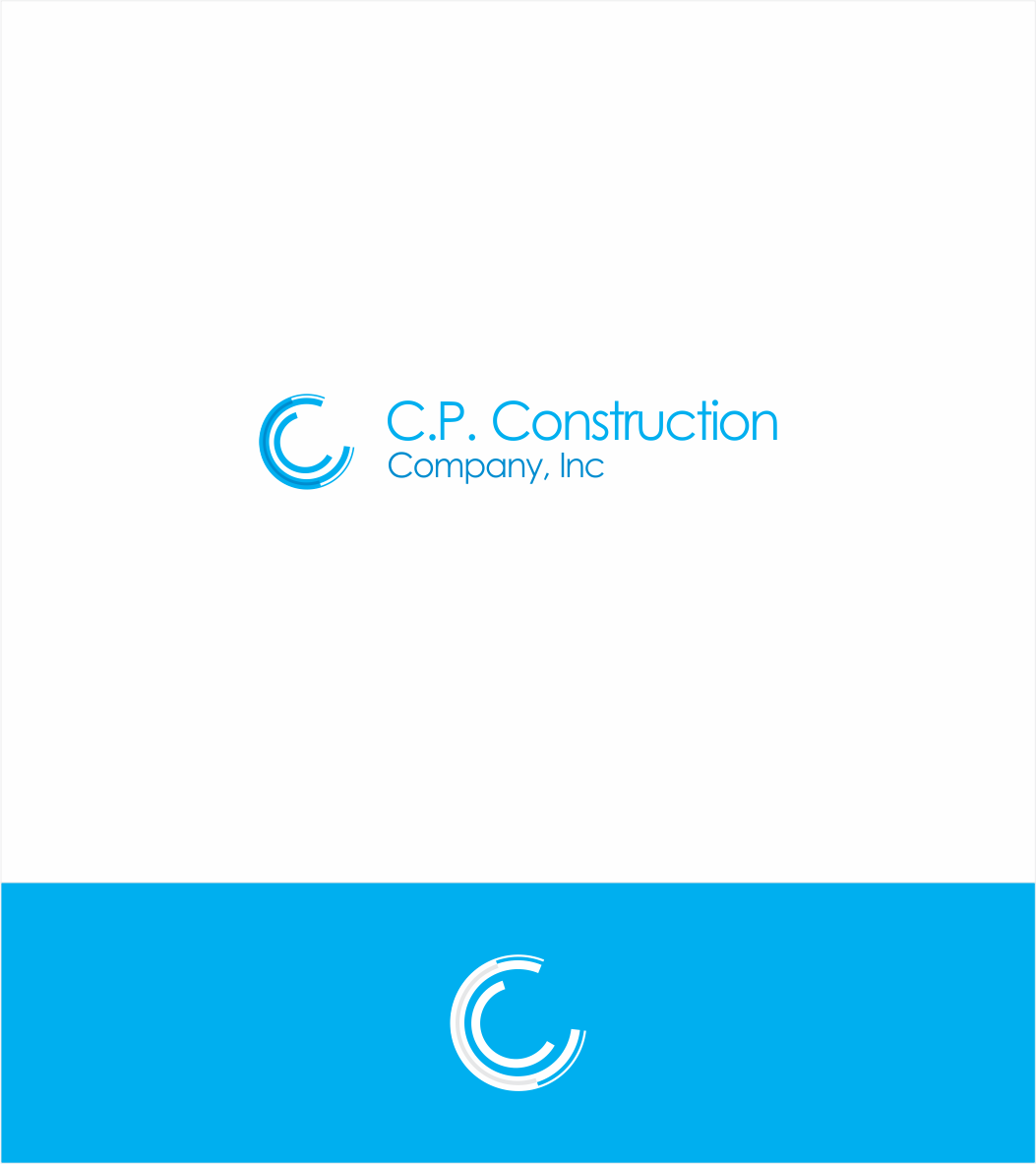 Logo-Design von Naavyd für C.P.Construction Company, Inc. | Design #5819446